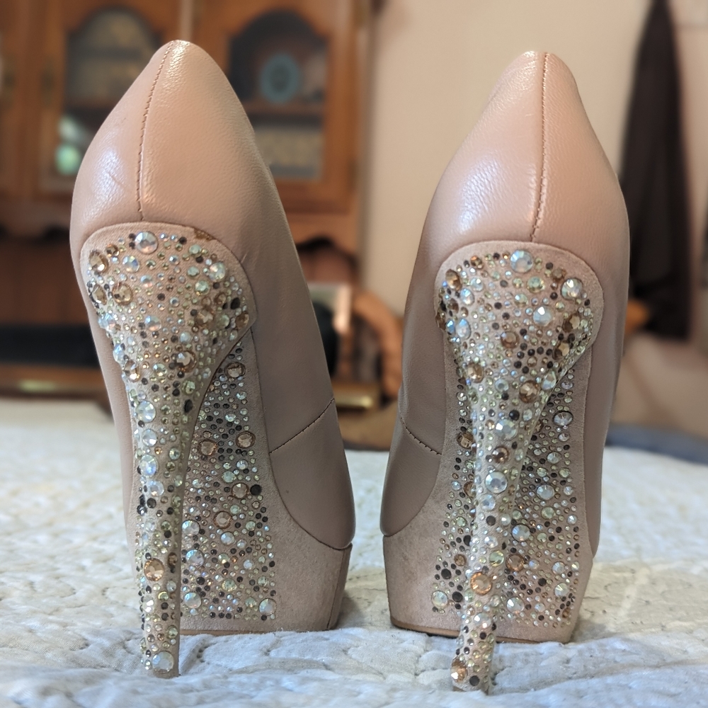 Sparkly heels